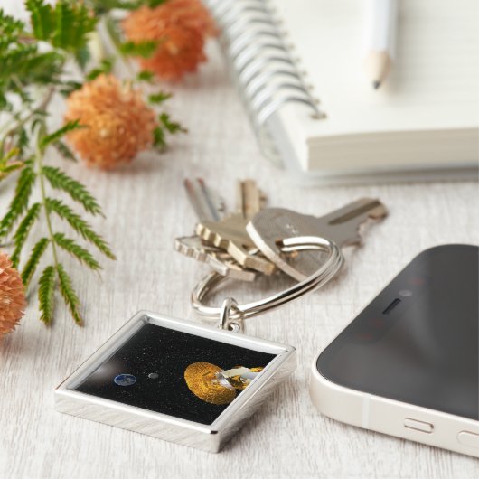 Die Wilkinson-Mikrowelle-Anisotropie-Probe Schlüsselanhänger (Seite)