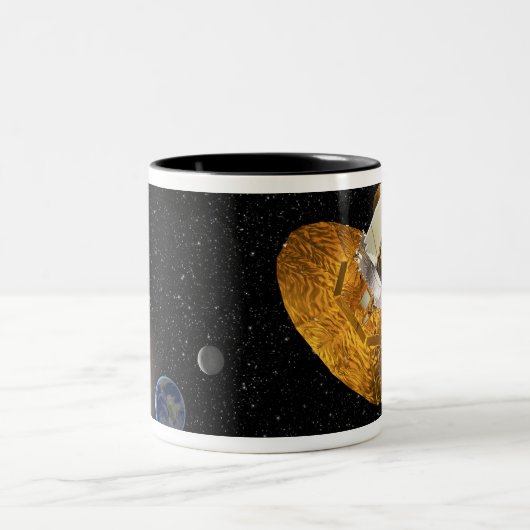 Die Wilkinson-Mikrowelle-Anisotropie-Probe Zweifarbige Tasse (Mittel)