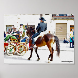Die Willkommensparty der Pferde Poster