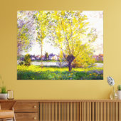 Die Willows von Claude Monet Leinwanddruck (Insitu (Wohnzimmer))