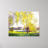 Die Willows von Claude Monet Leinwanddruck (Vorderseite)