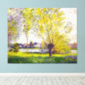 Die Willows von Claude Monet Leinwanddruck (Insitu (Holzboden))