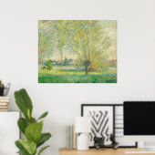 Die Willows von Claude Monet Poster (Heimbüro)