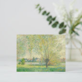 Die Willows von Claude Monet Postkarte (Stehend Vorderseite)