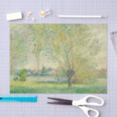 Die Willows von Claude Monet Seidenpapier (Handwerk)