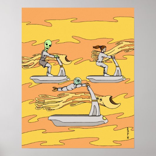Die Wind-Reiter Poster (Vorne)