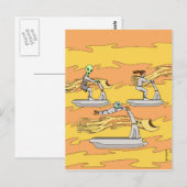 Die Wind-Reiter Postkarte (Vorne/Hinten)