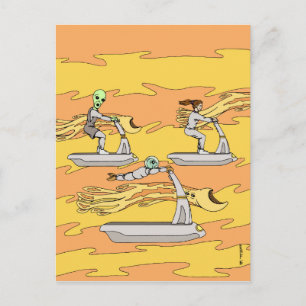 Die Wind-Reiter Postkarte