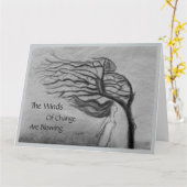 Die Winde des Wandels - im Inneren verschwinden - Karte (Gelbe Blume)