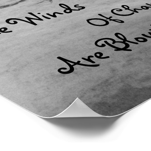 Die Winde des Wandels Poster (Ecke)