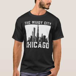 Die windige Stadt Chicago T-Shirt