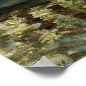 Die Windmühle, Claude Monet 1871 Poster (Ecke)