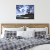 Die Windmühle in Wijk bij Duurstede Leinwanddruck (Insitu (Schlafzimmer))