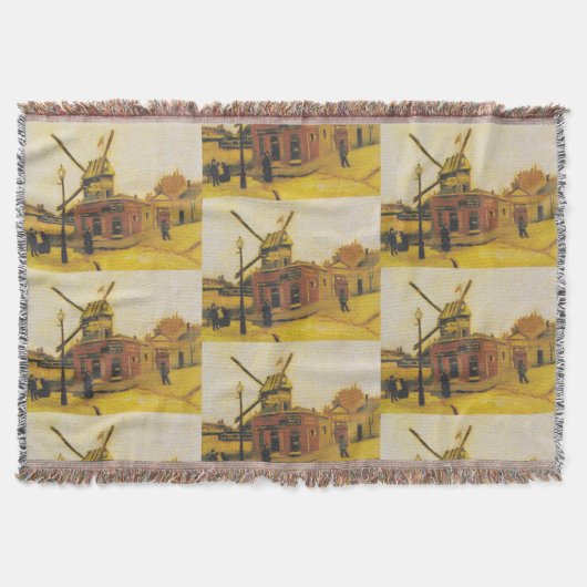 Die Windmühle von Galette von Vincent van Gogh Decke (Vorderseite)