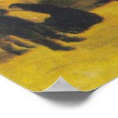 Die Windmühle von Galette von Vincent van Gogh Poster (Ecke)