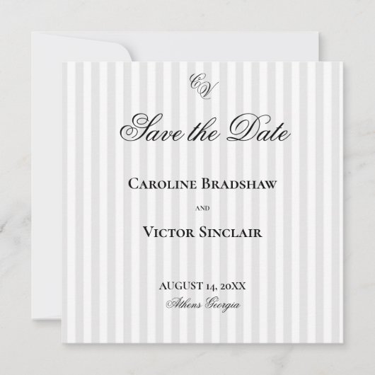Die Windsor-Hochzeit - Termin vormerken Save The Date (Vorderseite)