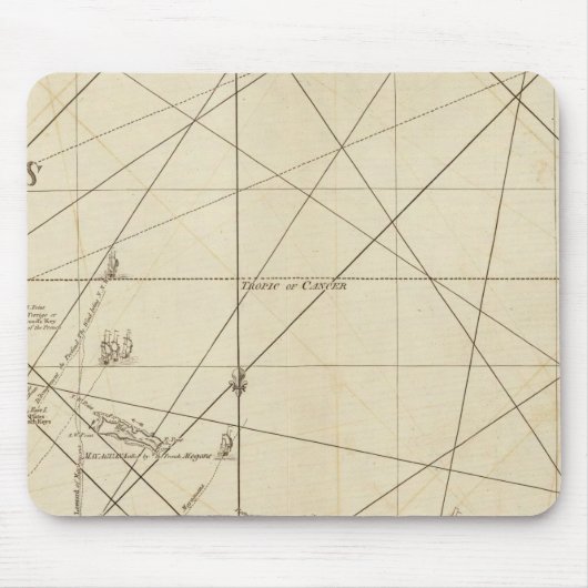 Die Windward Passage mit mehreren Passagen Mousepad (Vorne)