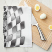 Die Winged Aufstellung beginnend, sprinten Sie Handtuch (Viertel Falte)