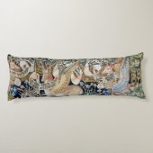 Die Winged Rotwild (Tapisserie) Seitenschläferkissen (Rückseite)