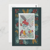 Die Winter Earth Song Postkarte (Vorne/Hinten)