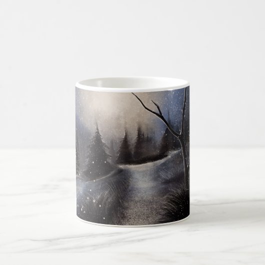 Die Winter-Weg-Tasse Kaffeetasse (Mittel)