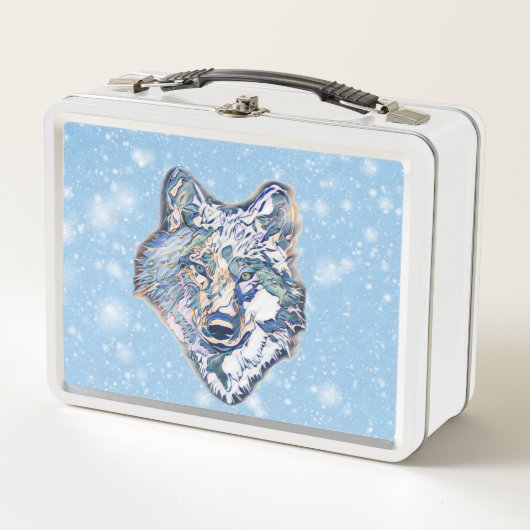Die Winter WolfMetal Lunch Box (Vorderseite)