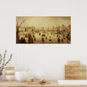 Die Winterfreuden Poster (Küche)