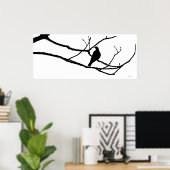 Die Winterhand und die Frühlingsscheide Poster (Heimbüro)