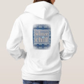 Die Winterkältespitze Hoodie (Rückseite)
