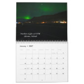 Die Winterlandschaft des isländischen Mauerkalende Kalender (Jan 2027)