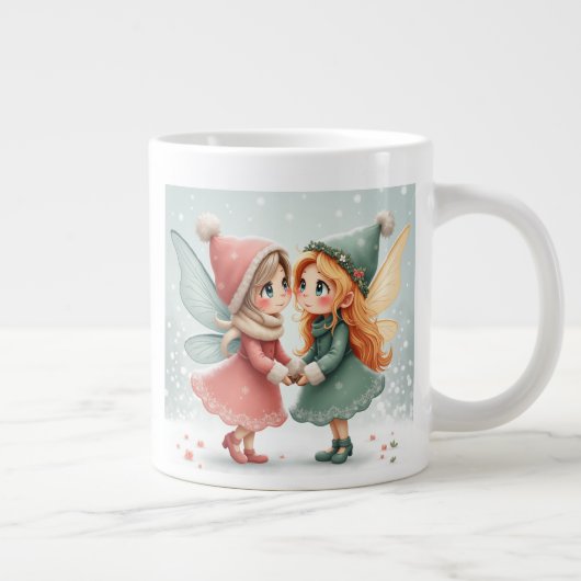 Die Wintermärchen einer Tasse (Rechts)