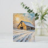 Die Wintermauer Postkarte (Stehend Vorderseite)