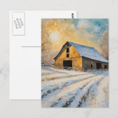 Die Wintermauer Postkarte (Vorne/Hinten)