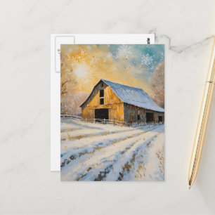 Die Wintermauer Postkarte