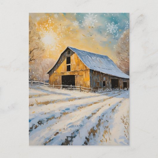 Die Wintermauer Postkarte (Vorderseite)