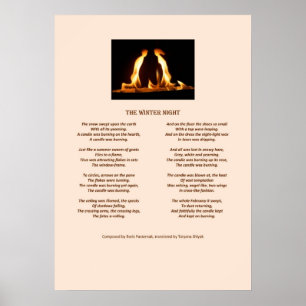 Die Winternacht Poster