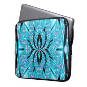 Die Winterspinne... Laptopschutzhülle (Vorderseite Links)