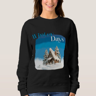 Die Wintertage Dezember Weihnachten Sweatshirt