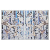 Die Wintervögel Stoff (Fat Quarter (45,7 x 55,9 cm))