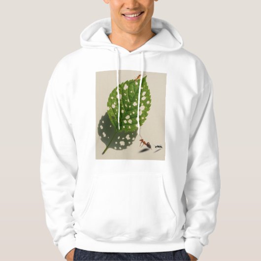 Die winzigen Architekten der Natur mögen ihre leaf Hoodie (Vorderseite)