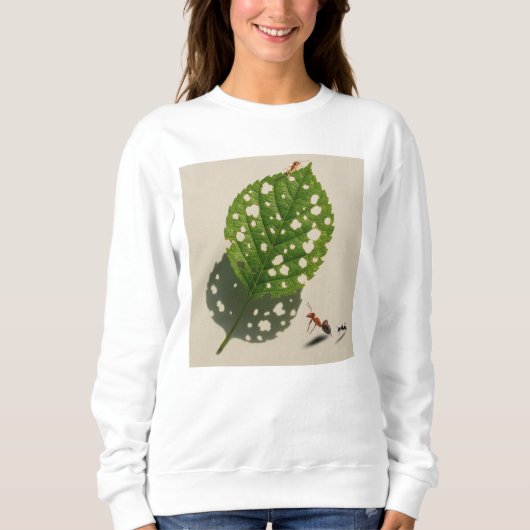 Die winzigen Architekten der Natur mögen ihre leaf Sweatshirt (Vorderseite)