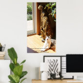 Die winzigsten Tiger und Bad Kitty Poster (Heimbüro)