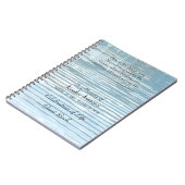 Die Wir Liebe Feierlichkeiten zum Life Gast Book Notizblock (Linke Seite)