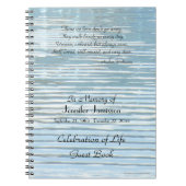 Die Wir Liebe Feierlichkeiten zum Life Gast Book Notizblock (Vorderseite)