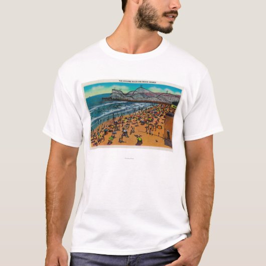 Die Wirbelsturm-Rennläufer-und Strand-Mengen, Long T-Shirt (Vorderseite)