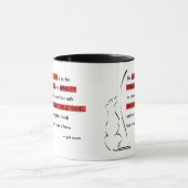 Die wirkliche Freude am Agility Tasse (Zentrum)