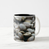 Die wirkliche Kaffee-Tasse Zweifarbige Tasse (VorderseiteRechts)