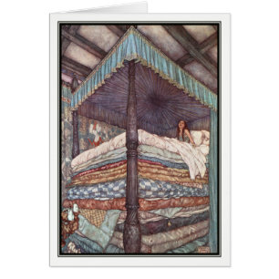 Die wirkliche Prinzessin durch Edmund Dulac