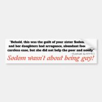 Die wirkliche Sünde von Sodom -- es war nicht