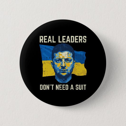 Die wirklichen Führer der Ukraine brauchen keinen Button (Vorderseite)